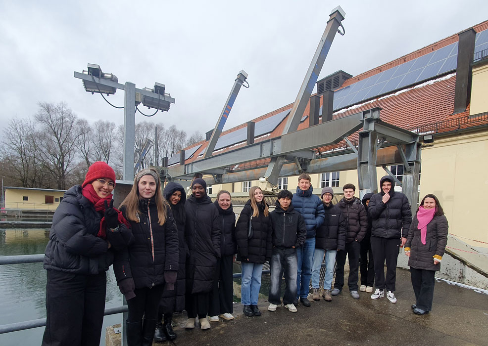 Exkursion Laufwasserkraftwerk Isar 2